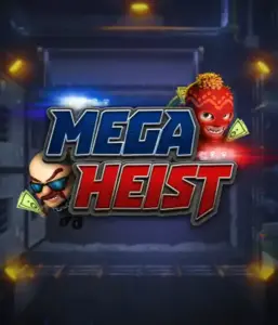 Step into the thrilling world of Mega Heist slot by Relax Gaming, featuring comedic characters ready to pull off a daring robbery. This image captures the intensity of the heist with its striking logo and a shadowy vault backdrop. Great for those who enjoy adventure-themed slots, delivering a gripping adventure. 